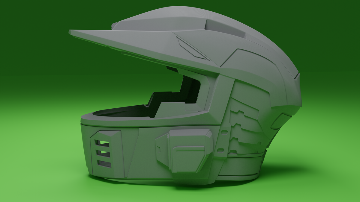 Halo 3 Mark V Helmet - DIY