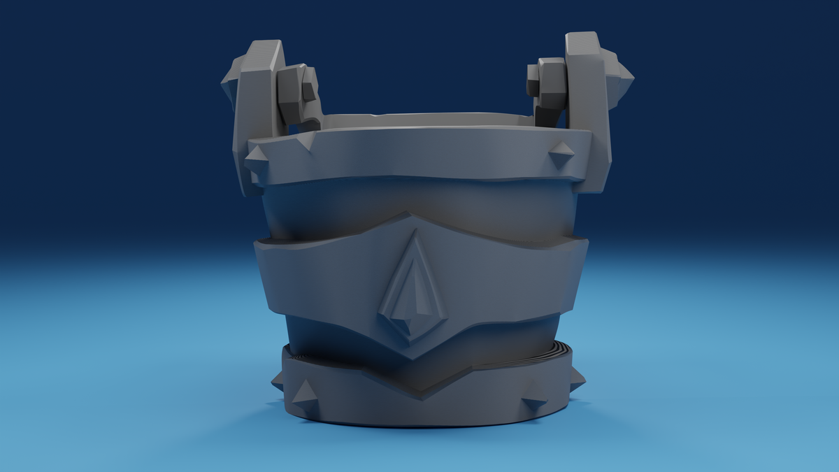 Sea Of Thieves Onyx Bucket - DIY Prop Kit