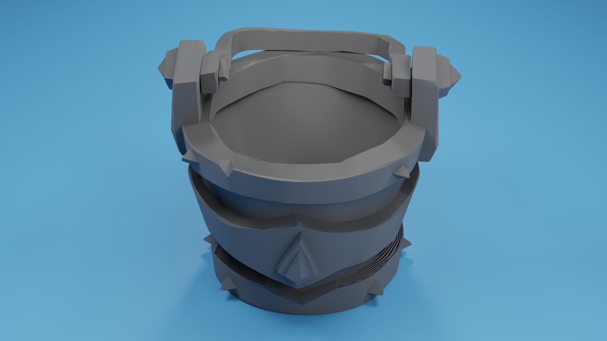 Sea Of Thieves Onyx Bucket - DIY Prop Kit